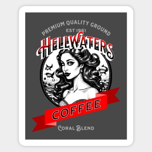 Hellwater Coffee Sticker